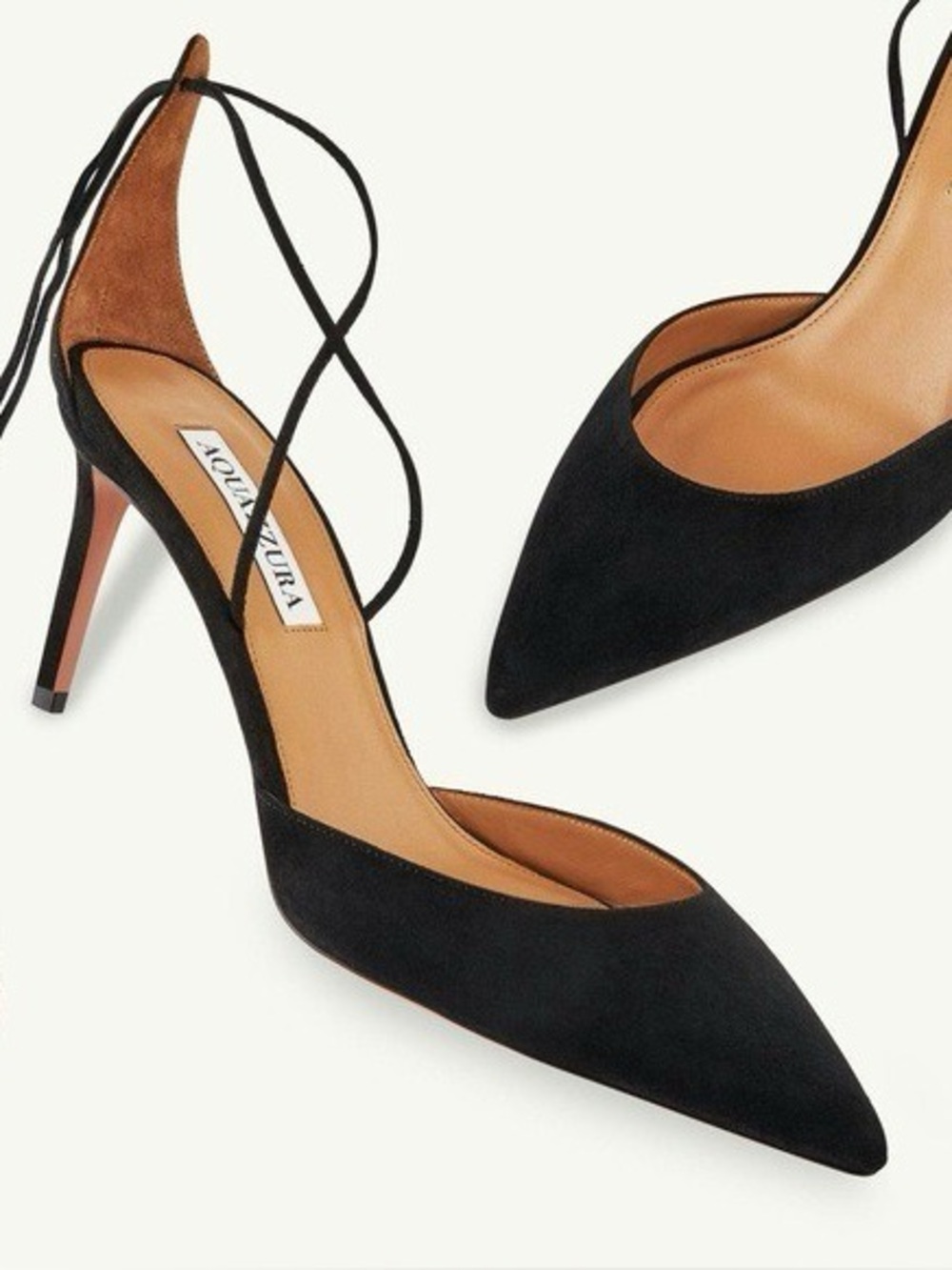 New Aquazzura Black Very matilde 85 Pumps 36
